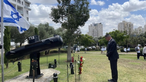 טקס מרגש לזכרכם של 69  לוחמי דקר בגבעת שמואל 4.jpg