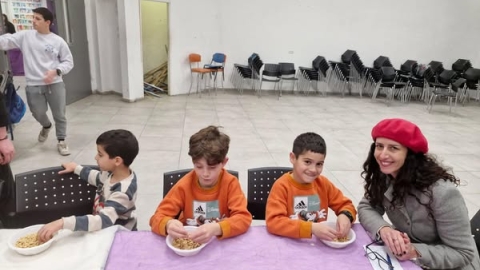 חגיגת טו בשבט למשפחות המיוחדות