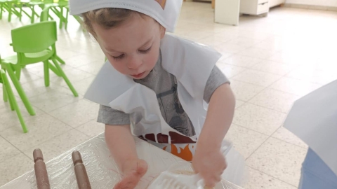 גם ילדי הגנים נערכים לפסח