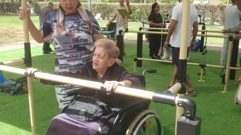עושים ספורט גם בגיל השלישי