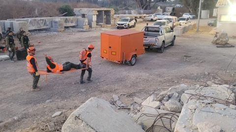 אימון לילה מיוחד ליחידת החילוץ של גבעת שמואל6.jpg